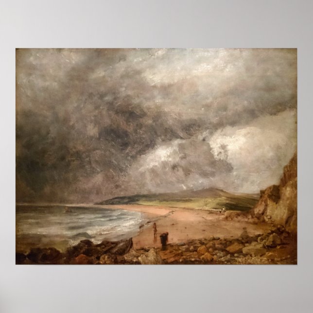 Affiche Agent - Baie Weymouth À L'Approche De La Tempête (Devant)
