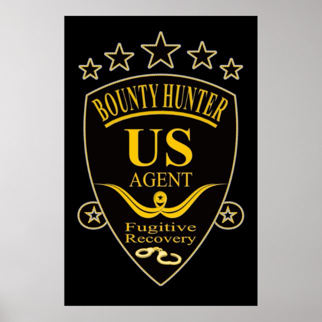 Affiche Agent Bounty Hunter (Devant)