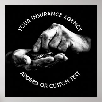 Affiche Agent de la compagnie d'assurances