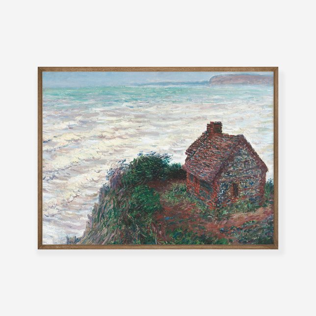 Affiche Agent des douanes de Claude Monet House Varengevil (Créateur téléchargé)