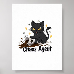 Affiche Agent du chaos Black Cat