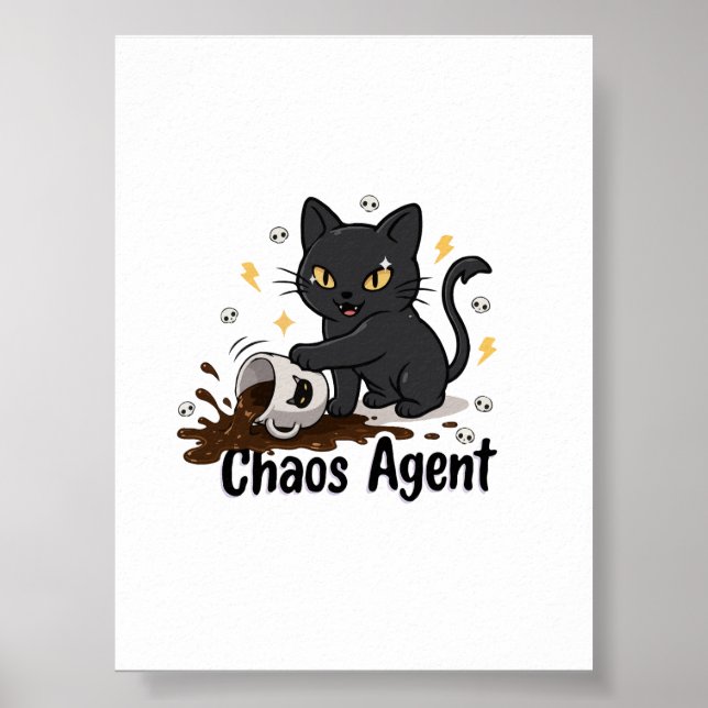 Affiche Agent du chaos Black Cat (Devant)