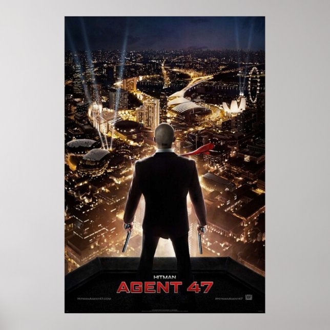 Affiche Agent Hitman 47 (Devant)
