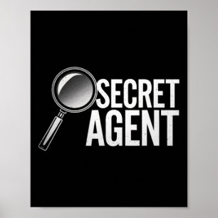 Affiche Agent Secret - Agent Secret Costume Inspecteur Spy