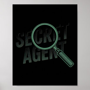 Affiche Agent Secret - Agent Secret Costume Inspecteur Spy