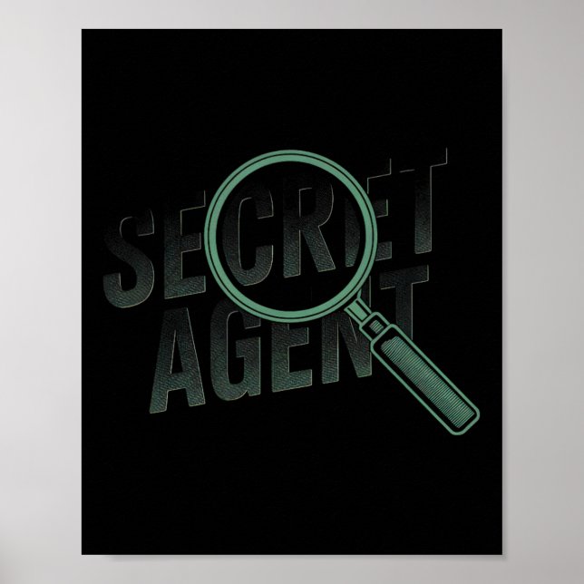 Affiche Agent Secret - Agent Secret Costume Inspecteur Spy (Devant)