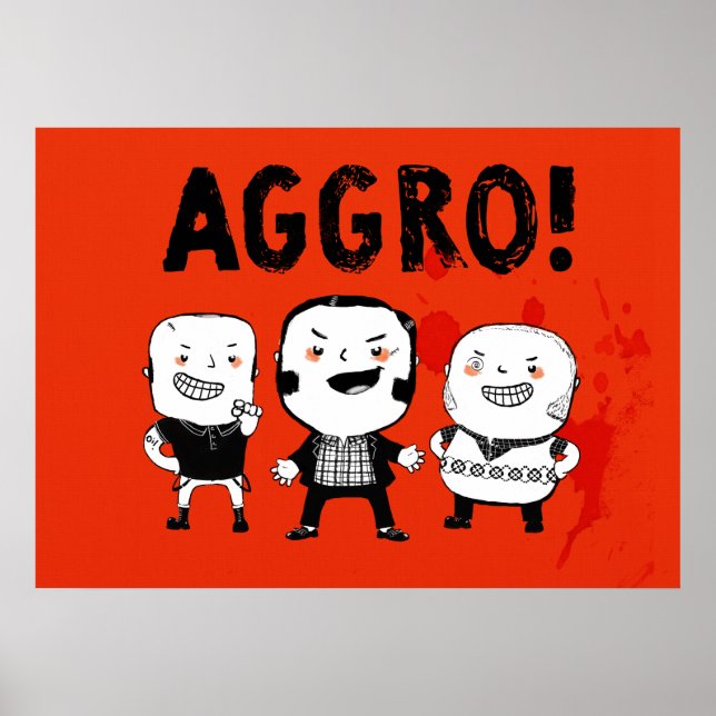 Affiche AGGRO Boys n'a pas peur ! (Devant)