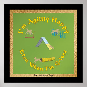 Affiche Agilité heureuse