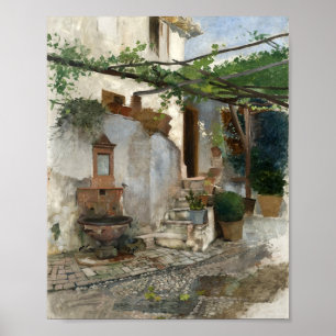 Affiche Agritourisme du sud de l'Espagne Hugo Birger