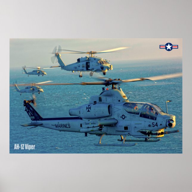 AFFICHE AH-1Z VIPER (Devant)