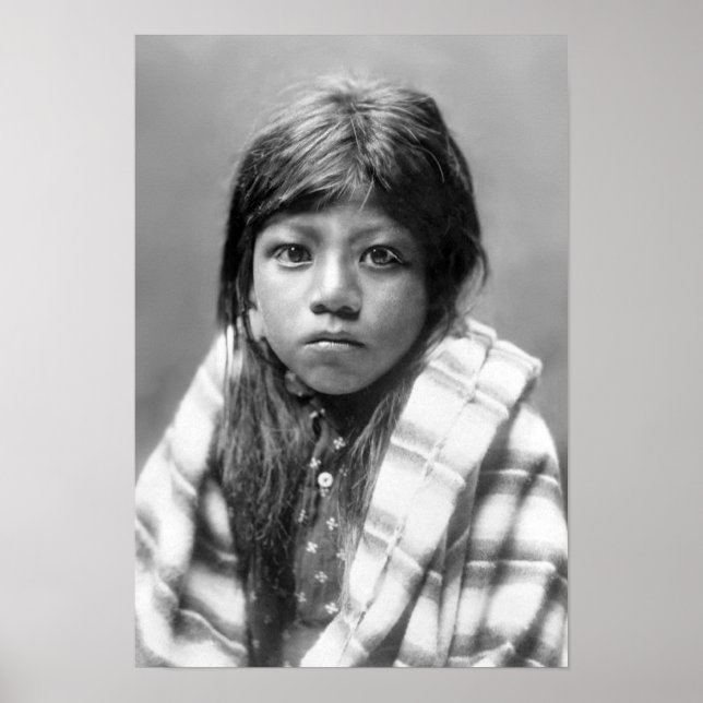 Affiche Ah Chee Lo (Fille Amérindienne) (Devant)