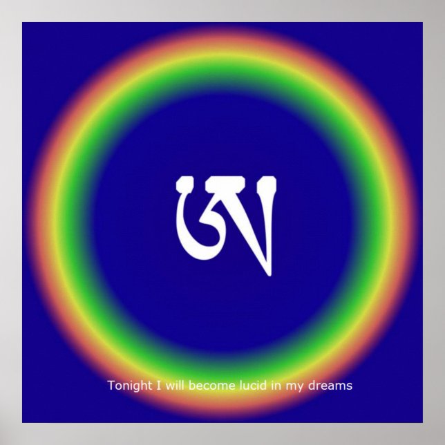 Affiche Ah lucid rêve amélioration (Devant)