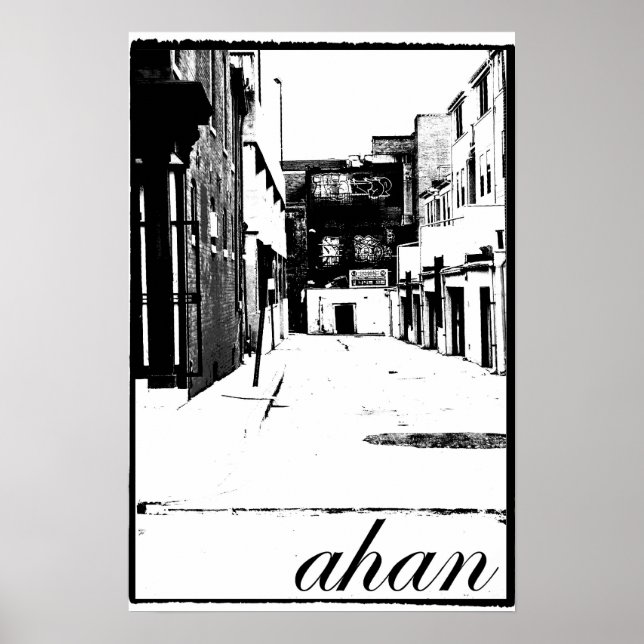 Affiche Ahan Alley (Devant)