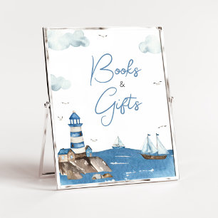 Affiche Ahoy It’s A Boy Livres et cadeaux nautiques