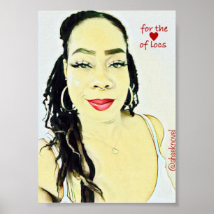 Affiche Ahsek Novel For the Love of Locs 12