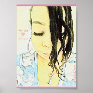 Affiche Ahsek Novel For the Love of Locs 17
