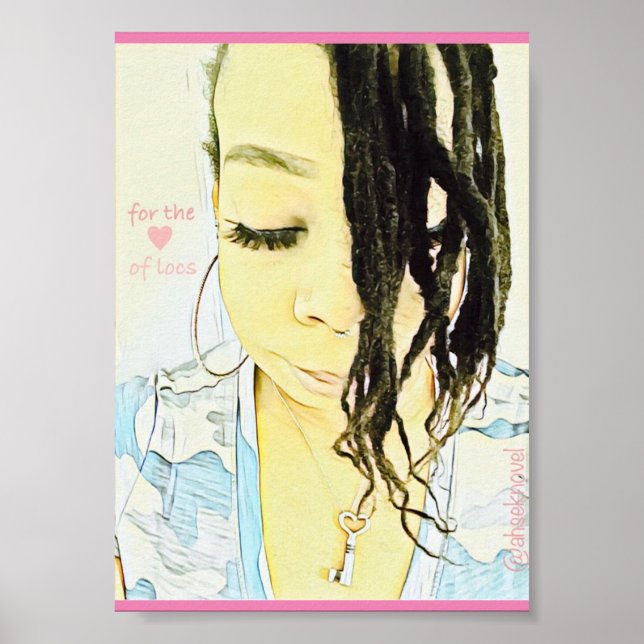Affiche Ahsek Novel For the Love of Locs 17 (Devant)