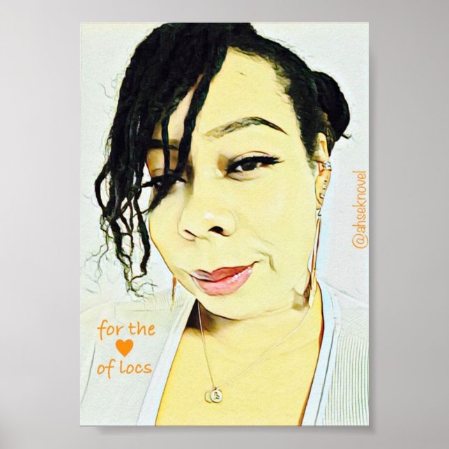 Affiche Ahsek Novel pour l'amour des Locs 9 (Devant)
