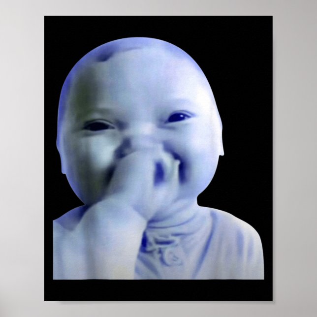 Affiche Ai Baby You Swear Meme Funny Laughing Baby Meme Br (Devant)