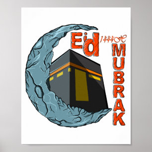 Affiche Aïd moubarak