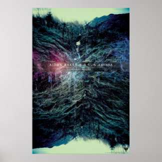 Affiche Aidan Baker & A-Sun Amissa - Scarpe Sensée 24x36