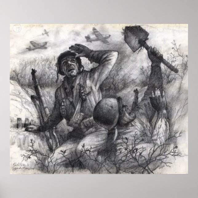 Affiche Aide des P-47 (Devant)