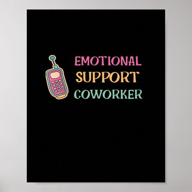 Affiche Aide émotionnelle Coworker Basic (Devant)