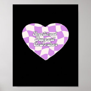 Affiche Aide émotionnelle Coworker Classic