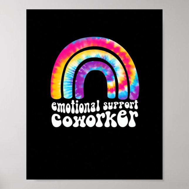 Affiche Aide émotionnelle Coworker Classic - Bestie de tra (Devant)