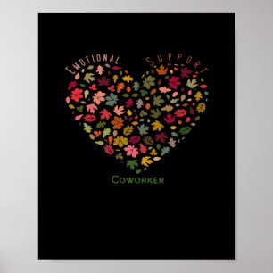 Affiche Aide émotionnelle Coworker Classic Trending Meme