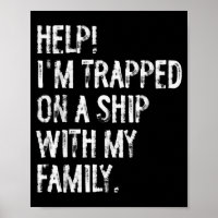 Aide piégé sur un bateau avec ma famille Croisière