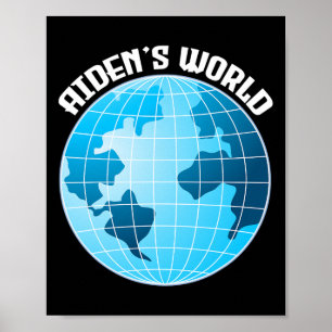 Affiche Aidenacesarmy combat contre le cancer Aiden’s worl