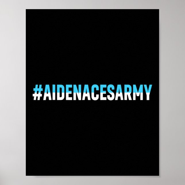 Affiche Aidenacesarmy lutte contre le cancer Leukemia Aide (Devant)