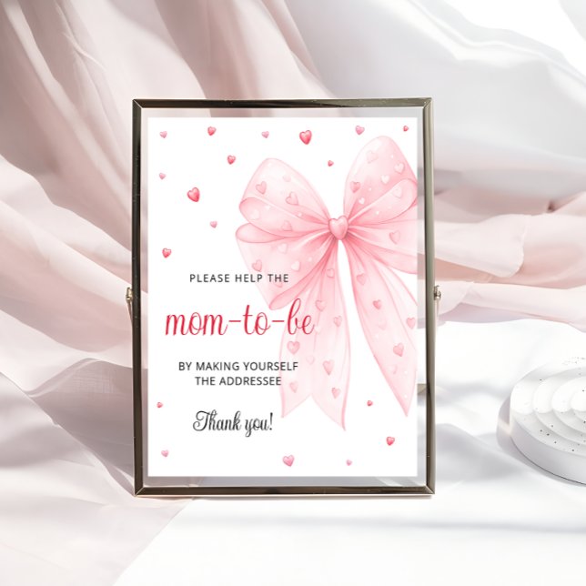 Affiche Aidez la maman à s'adresser à une enveloppe (Créateur téléchargé)