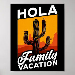 Affiche Aidez-moi, je suis en vacances en famille au Mexiq