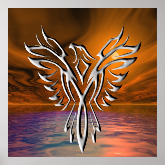 Affiche Aigle argenté (Devant)