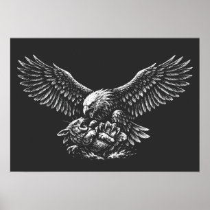 Affiche Aigle de Cendres par BurnsInHell