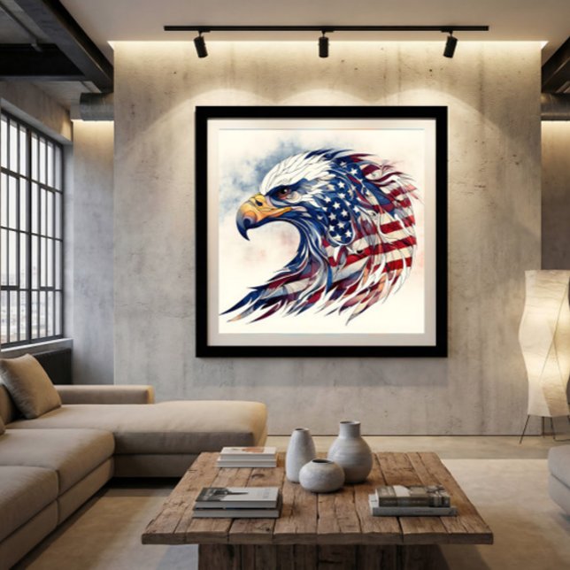 Affiche Aigle de la Liberté (Créateur téléchargé)