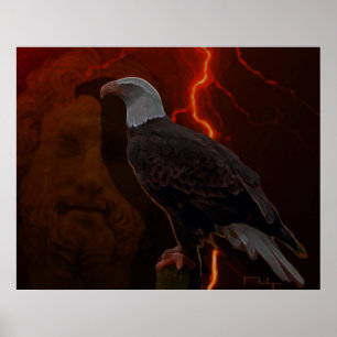 Affiche Aigle de Zeus '