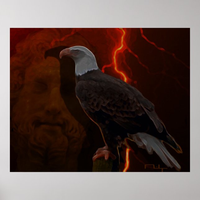 Affiche Aigle de Zeus (Devant)