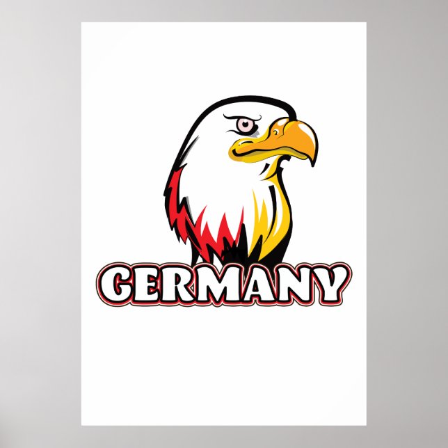 Affiche Aigle doré allemand (Devant)
