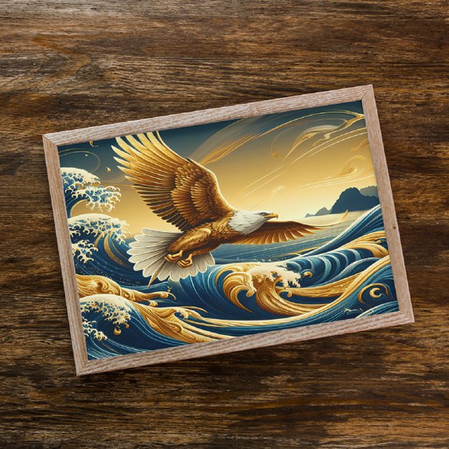 Affiche Aigle Majestueux de la Liberté (Créateur téléchargé)