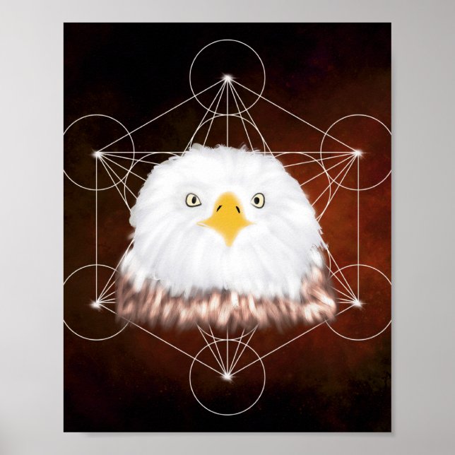 Affiche aigle metatron (Devant)