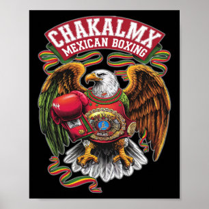 Affiche Aigle mexicain - Boxeo Mexicano