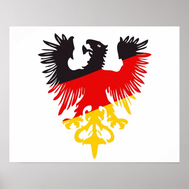 Affiche Aigle noir allemand (Devant)