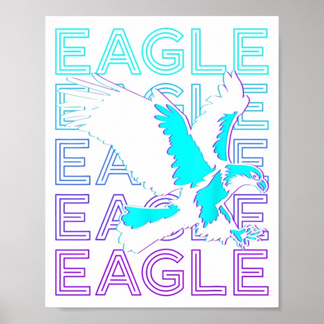 Affiche Aigle Rétro  (Devant)