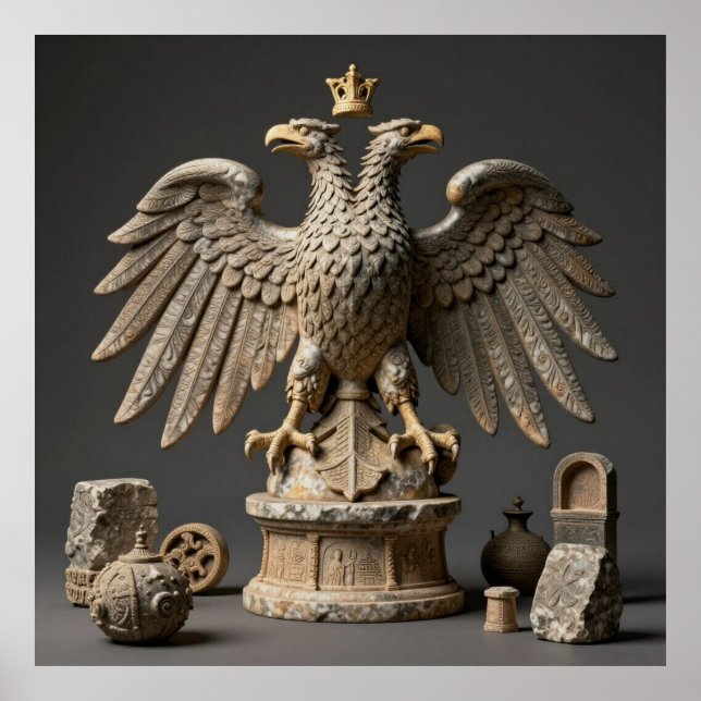 Affiche Aigle sacré de l'ère hellénistique (Devant)