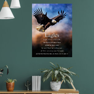 Affiche Aigles motivationnels inspirants