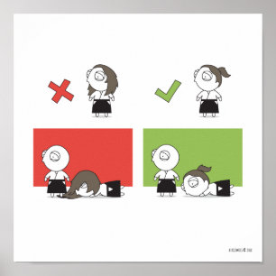 Affiche Aikido - Dojo Rule #4