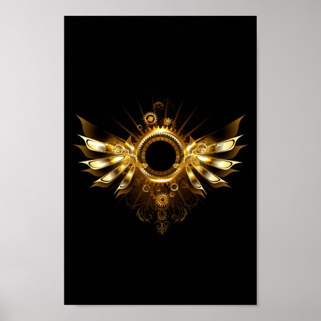 Affiche Ailes de Steampunk (Devant)